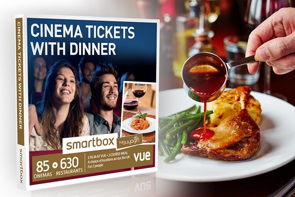 Cinema Tickets With Dinner  Smartbox By Buyagift