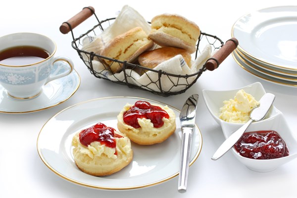 Cream Tea For Two At The English Rose Cafe