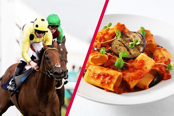 Day At The Races With Three Course Meal And Wine For Two At Prezo