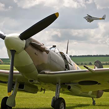 Spitfire Pilot Training Day