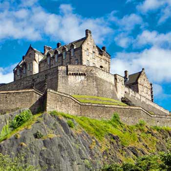 Edinburgh CastleandDinner For Two