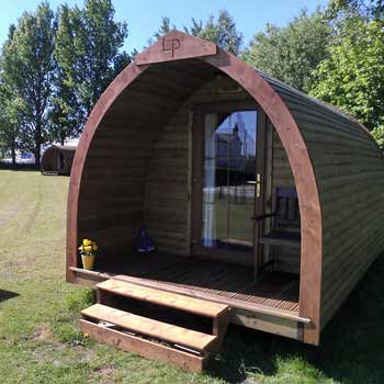Gothic Camping Pods Yorkshire